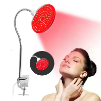 RELASSY Fysiotherapie Lamp Beauty Lamp UFO Rood Licht LED Lamp 660nm I clip C type Metalen Slang Gezondheid