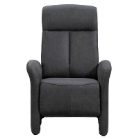 Relaxfauteuil Dakota Push Back   Cowboy   antraciet   Leen Bakker