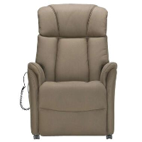 Relaxfauteuil Nebraska (sta op)   bruin   Leen Bakker