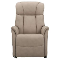 Relaxfauteuil Nebraska (sta  op)   taupe   Leen Bakker