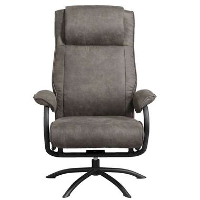Relaxfauteuil Vic   antraciet   Leen Bakker