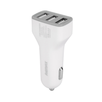 Remax 3.6A 3 Usb Port Car Charger Adapter For Cell Phone Tablet