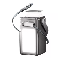 REMAX FP 103 PD200W 60000mAh Massieve capaciteit Powerbank met 1,5 m Type C uittrekbaar snoer Externe batterijstroomvoor