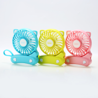Remax Summer Rechargeable Foldable Mini Cat Cooling Fan Portable Usb Charge Hand Held Cool Fan