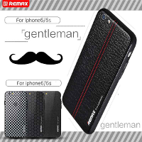 Remax Ultra Thin Gentleman Business Style PC TPU Back Case Cover Protective Shell For iPhone 6 6S