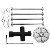 Remo Metal Dog Bone Drive Shaft Spur Gear 39t Small Aaccessorie.S Bag 1/16 Rc Car Parts