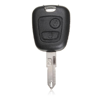 Remote Key Fob Case 2 Button Uucut Blade For Peugeot