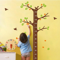 Removable Dream Tree Wall Sticker Child Height Decor Sticker