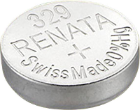 Renata Knoopcel 329 1.55 V 1 stuk(s) 37 mAh Zilveroxide