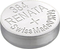 Renata Knoopcel 384 1.55 V 1 stuk(s) 45 mAh Zilveroxide