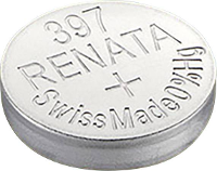 Renata Knoopcel 397 1.55 V 1 stuk(s) 32 mAh Zilveroxide