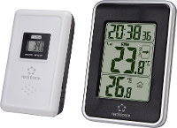 Thermometer Renkforce E0109T Zwart, Zilver