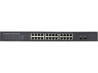 Renkforce Renkforce 24 Port Gigabit Switch Ethernet Switch 24 + 2 poorten 10 / 100 / 1000 Mbit/s