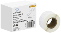 Renkforce Rol met etiketten Compatibel vervangt DYMO DYMO 99017 50 x 12 mm Papier Wit 220 stuk(s) Permanent hechtend Universele etiketten RF 6027792