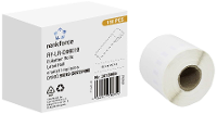 Renkforce Rol met etiketten Compatibel vervangt DYMO DYMO 99019 190 x 54 mm Papier Wit 110 stuk(s) Permanent hechtend Universele etiketten RF 6027812