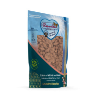Renske Crunchy Biscuits zalm en witvis met forel hondensnack 200 g