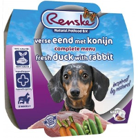 Renske Hond Vers Eend & Konijn 100 gram Per 8