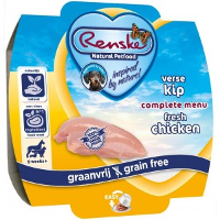 Renske Hond Vers Graanvrij Kip 100 gram Per 8