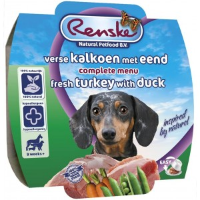 Renske Hond Vers Kalkoen & Eend 100 gram Per 24