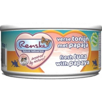Renske Kat Adult Verse Tonijn & Papaja 70 Gr 2 Trays (48 Blikken)