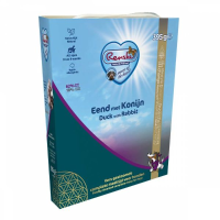 Renske Vers Eend en Konijn hondenvoer 1 tray (10 x 395 gram)