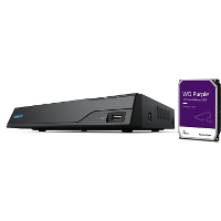 Reolink NVS8 NHD, 8 kanaals 12MP PoE Netwerk video recorder, Incl. WD Purple 4 TB HDD netwerk video recorder