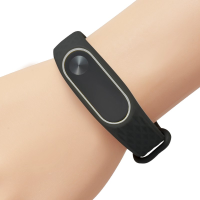 Replacement Double Colour Diamond Pattern Wrist Watch Band For Xiaomi Miband2