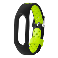 Replacement Double Colour Ventilation Holes Tpe Watch Strap For Xiaomi Miband 2
