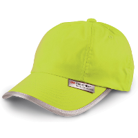 Result Pet   reflecterend   baseballcap   neon geel   volwassenen   nylon