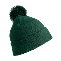 Result Wintermuts   met pom pom   donkergroen   volwassenen   dames/ heren   muts   100% acryl