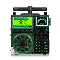 Retekes TR113 Draagbare Radio Flagship Koortsontvanger Volledige Band Ham Radio Ontvangapperatuur Amateur Kortegolf Ante