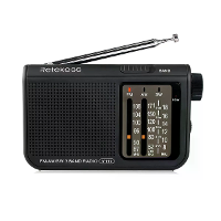 Retekes V117 Radio FM Draagbare Radio's AM FM SW Alle Golf Radio Multiband Kortegolf Volle Band Batterijgevoede Radio