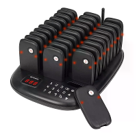 Retekess TD175 TD175S TD175P Restaurant Pager Systeem 1000m Bereik 30 Pagers Set Trillen Flitsen Piepen Draadloos Oproep