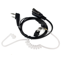 Retevis 2 Pin Acoustic Tube Headset Earpiece For Kenwood Hyt Baofeng Uv 5r Bf 888s Ham Radio Walkie