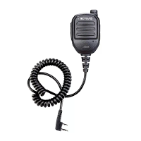 RETEVIS HK008 Verstelbare Volume Schoudermicrofoon met Verwijderbare Batterij Helder Geluid Versterker voor Tweewegradio