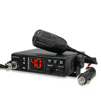 Retevis MB63A CB Auto Radio 12/24V Voeding AMFM 40 Kanalen Nood 9/19 Lange Bereik Professionele Communicator Compact Mob