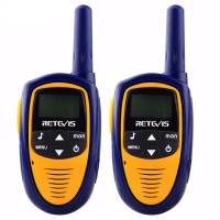 Retevis Rt31 Mini Walkie Talkie Kids Toy 8/22ch 0.5W Pmr446 Vo X Lcd Display Radio Children A9112