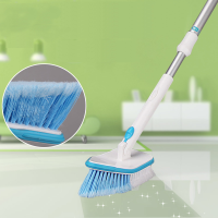 Retractable Floor Brush Bathroom Kitchen Extendable Ceramic Wall Cleaning Brush
