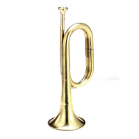 Retro Brass Army Military Cavalry Copper Trumpet Bugle