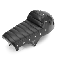 Retro Hump Cafe Racer Seat Black For Honda Z Series Monkey Z50 Z50j Z50a Z50r