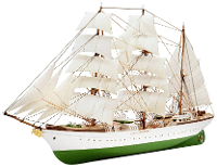 Revell 05432 Gorch Fock Boot (bouwpakket) 1:350
