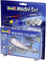 Revell 64210 Boeing 747 200 Air Canada Vliegtuig (bouwpakket) 1:390