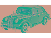 Revell 67042 Luxury Class Car Admiral Saloon Auto (bouwpakket) 1:24