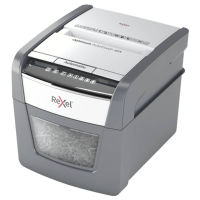 Rexel Optimum AutoFeed 45X Papierversnipperaar 45 vellen Micro cut 4 x 28 mm P 4 20 l Ook geschikt voor Paperclips, Nietjes, Creditcards