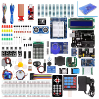 RFID Upgrade Super Kit UNOs R3 Starter Learning Kit met RC522 RFID module LCD1602 DHT11 RTC Breadboard Servo Stepper Mot