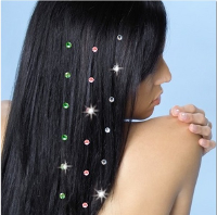 Rhinestone Diamond Hair Extension Gem Crystals