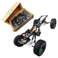 RhinoRC LCG Sportieve Crawler Auto Met Metalen Portal Assen AM32 80A ESC S12 Outrunner Rotor Power Kit voor MOA 1/10 Off