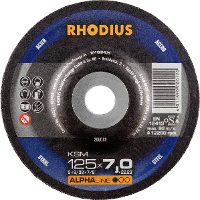 Rhodius 200018 Afbraamschijf Diameter 125 mm Boordiameter 22.23 Mm Staal 1 stuk(s)