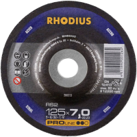 Rhodius 200274 RS2 Afbraamschijf gebogen Diameter 230 mm Boordiameter 22.23 Mm Staal 1 stuk(s)