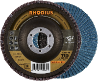 Rhodius 202652 LSZ F2 Lamellenschijf Korrelgrootte (num) 40 RVS, Staal 10 stuk(s)